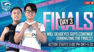 [EN] 2021 PMPL South Asia Finals Day 3 | S4 | Will Deadeyes Guys Continue Dominating The Finals?