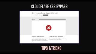  Cloudflare XSS Bypass PoC 