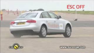 Euro NCAP | Audi A4 | 2009 | ESC test