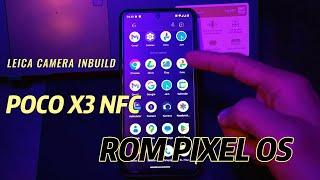 INSTAL PREVIEW ROM PIXEL OS | INCLUDE LEICA CAMERA POCO X3 NFC