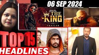 Top 15 Big News of Bollywood | 6th SEPTEMBER 2024 | Salman Khan , Ramayana, Sunny Deol, Amir Khan