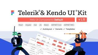 Telerik and Kendo UI Kits for Figma
