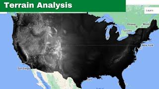 Terrain Analysis with DEM Data in Google Earth Engine