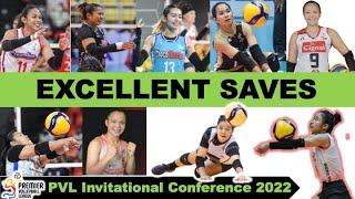 BEST OF LIBEROS | EXCELLENT SAVES | PVL INVITATIOANAL CONFERENCE 2022