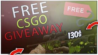 CSGO GIVEAWAY!! FREE CSGO SKINS 2020 (130$) ST AWP Containment Breach *OVER*