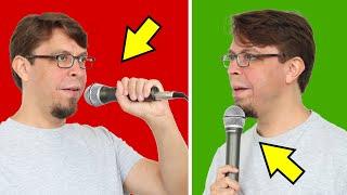 How to hold a microphone when speaking (right and wrong way)