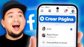 Como CREAR una PÁGINA en FACEBOOK (paso a paso)