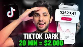 COMO RECEBER EM DÓLAR CRIANDO UM TIKTOK DARK COM IA | Passo a Passo (Dinheiro Online)