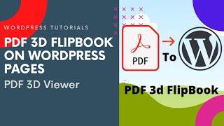 PDF 3d Flipbook Effect plugin for Wordpress