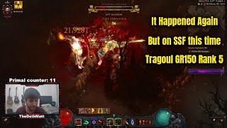 Solo Self Found GR150 Tragoul Necromancer Season 29 Rank 5 - Diablo 3