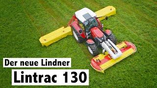 Lindner Lintrac 130 im ersten Einsatz