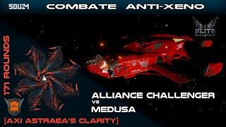 Astraea's Clarity Rank - AXI Challenges - Challenger vs Medusa - Elite Dangerous [FA OFF]