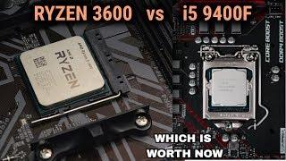 Ryzen 5 3600 vs i5 9400f Tested in 15 games