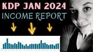 KDP INCOME REPORT JAN 2024:  I Sold 4,149 Books In January Selling Low Content Books On Amazon.