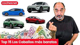 Top 15 de los coches con mejor relación precio-potencia. Los caballos más baratos | coches.net