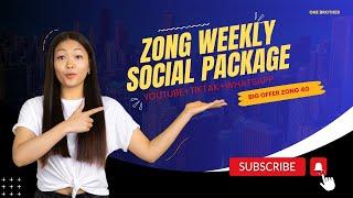 Zong weekly social package #foryou #viral #vlog #instagood