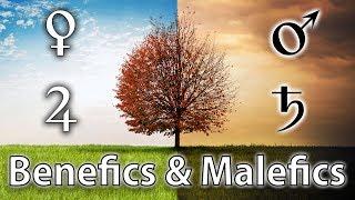 Benefic and Malefic Planets in Western Astrology