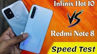 Infinix Hot 10 vs Redmi Note 8 Speed Test & Full Comparison