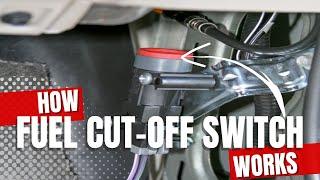 How fuel cut-off switch works (Inertia Switch) and how to reset it