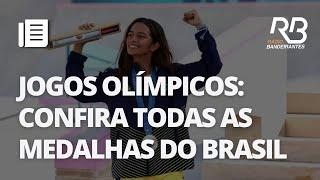 Veja as medalhas já conquistadas pelo Brasil nas Olimpíadas de 2024