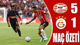 PSV 5-1 Galatasaray Özet Şampiyonlar Ligi Ön Eleme