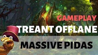 Dota 2 - MASSIVE PIDAS Treant Protector Offlane | Gameplay Highlights #5