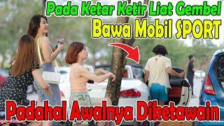 Pada Ketar Ketir Liat Gembel Bawa Mobil Sport, Padahal Awalnya Diketawain