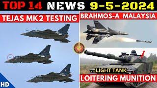 Indian Defence Updates : Tejas MK2 Test,Ramjet Fuel,Brahmos To Malaysia,Zorawar Loitering Munition