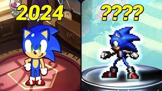 The evolution of Sonic's Collabs