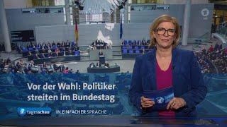 tagesschau in Einfacher Sprache 19:00 Uhr, 11.02.2025