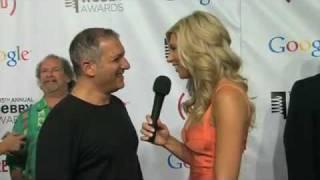 Touil-Tartour on the Red Carpet at the 15th Annual Webby Awards