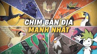 POKEMON | Xếp hạng sức mạnh của những loài chim bản địa | Shaymin Ahhh