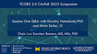 CAsToR Symposium 2023: Session One Q & A