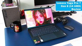 Lenovo Yoga Pro 7 (Slim Pro 7) Gen 8 Review - (AMD 7735HS, RTX3050, 14.5" 3K IPS)