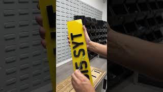 Making a set of 4D 5mm number plates  #shorts #satisfying #asmr #asmrsounds