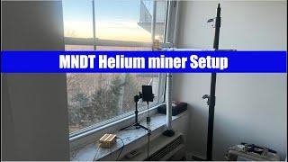 How I mine HNT on a MNDT miner