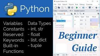 Python for Beginners with Spyder IDE