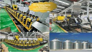 (Silo Roll Forming Machine) : Grain storage silo making machine | Silo production line