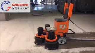 Remote control floor grinding machine