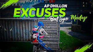 Excuses (Ap Dhillon)- Beat Sync Montage || Hindi song beat sync montage ||