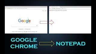How To Use Google Chrome As Notepad