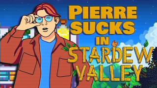 Shopping at Pierre's in Stardew Valley