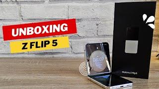 Samsung Galaxy Z Flip 5 Unboxing and First Impressions