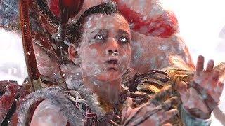 God of War PS4 - Atreus summons the World Serpent