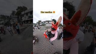 Her reaction ️ / mr_,red_ bunny / #chikagoka #mr_red_bunny_