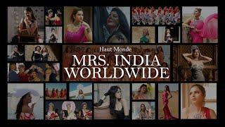 HAUT MONDE MRS. INDIA WORLDWIDE | Season 13