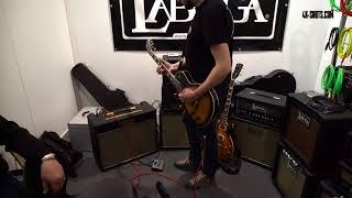 Adam Laboga introduces the 2018 LABOGA boutique guitar amp collection at Musikmesse 2018 Frankfurt