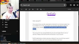 I got INDEFINITELY BANNED on Twitch