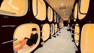 4 Day Food Trip in Japan’s Capsule Hotel | Nine Hours Tokyo