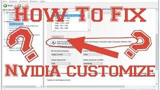 How to customize Nvidia resolution [FIX]